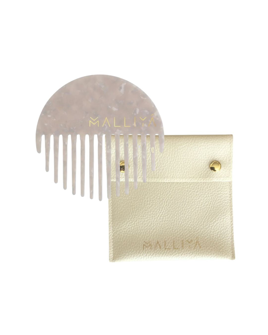 The O Comb & Malliya case - Diamond White