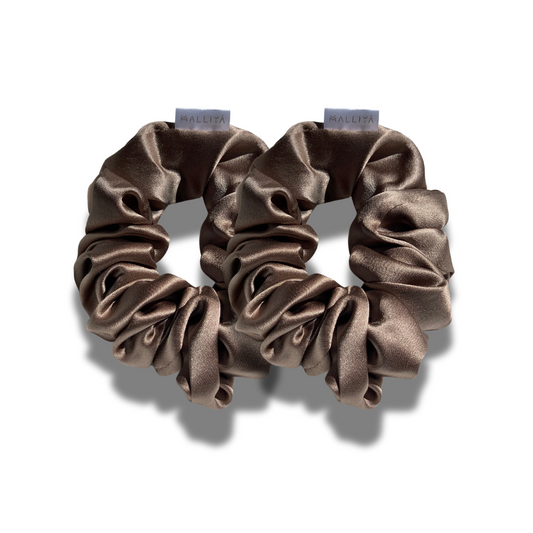hair ties for women | silk scrunchies | sustainable hair ties for women