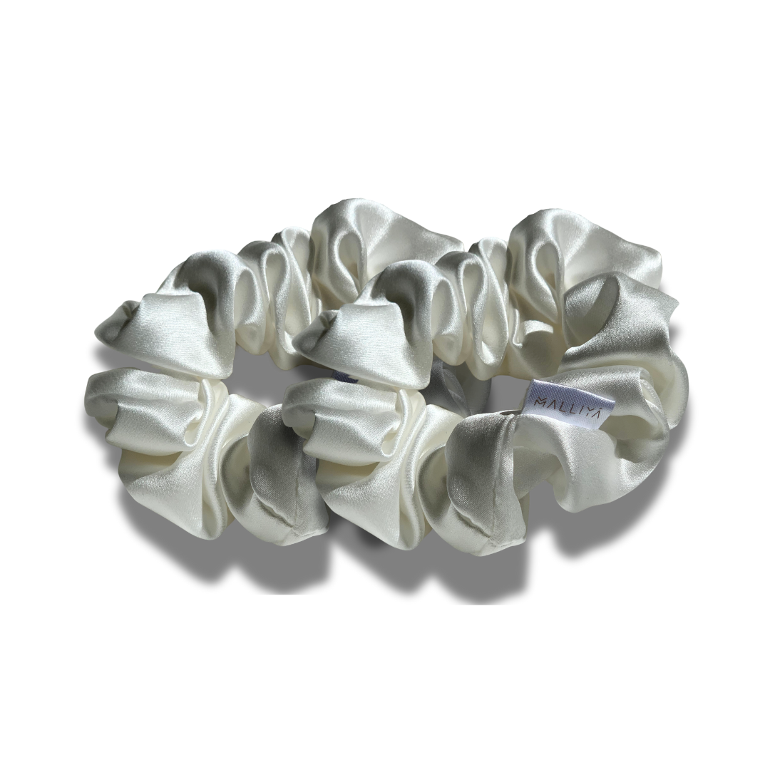 hair ties for women | silk scrunchies | sustainable hair ties for women