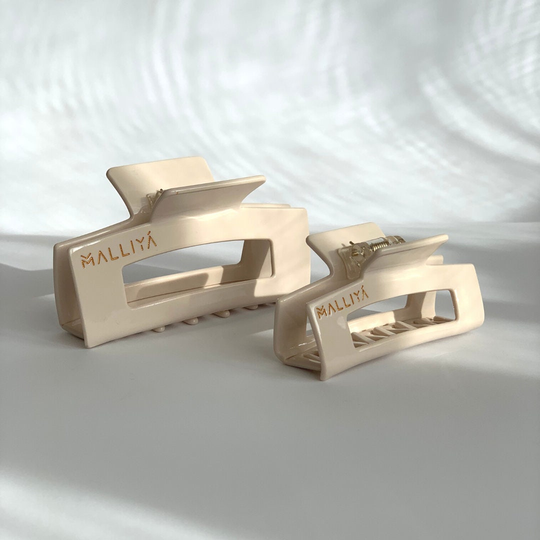 Small Claw Clip - Cream - Malliya