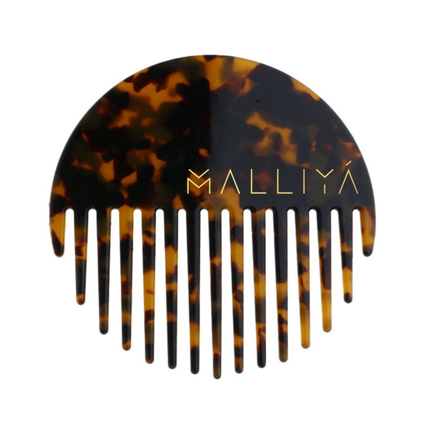 The O Comb - Classic Tortoise - Malliya